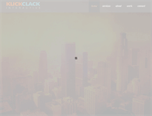 Tablet Screenshot of klickclack.com